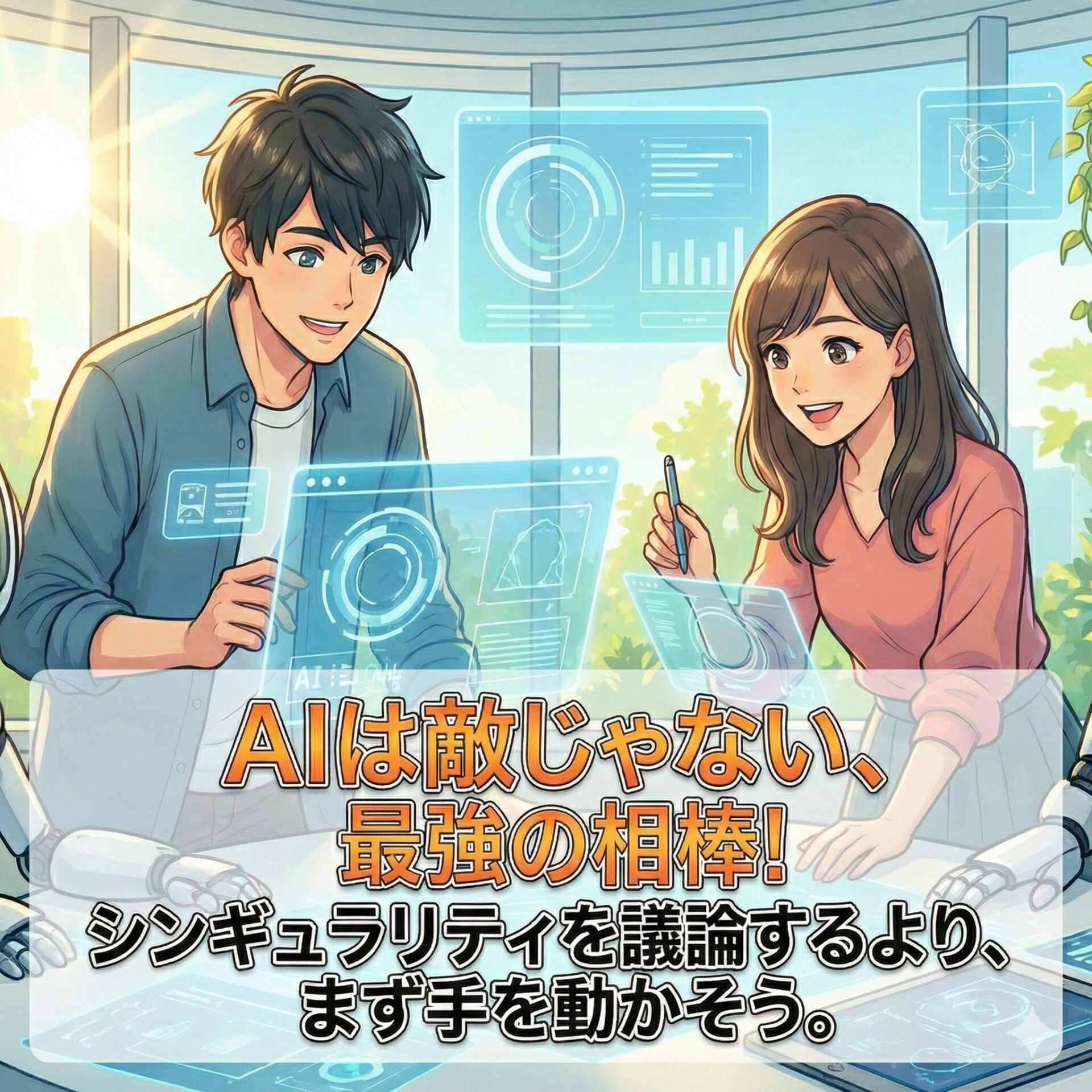 「AIに仕事を奪われる？」シンギュラリティを議論する前に、まず手を動かすべき理由サムネイル画像