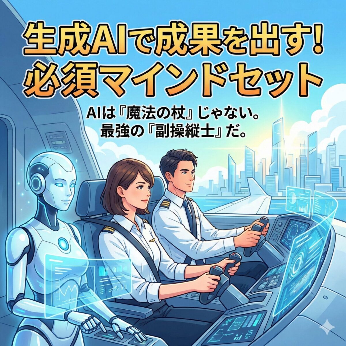 生成AIを使って成果を出すための必須マインドセット