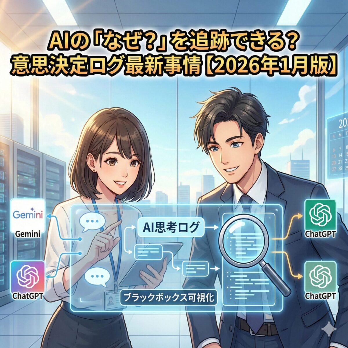 AIの「なぜ？」を追跡できる？意思決定ログの最新事情【2026年1月版】